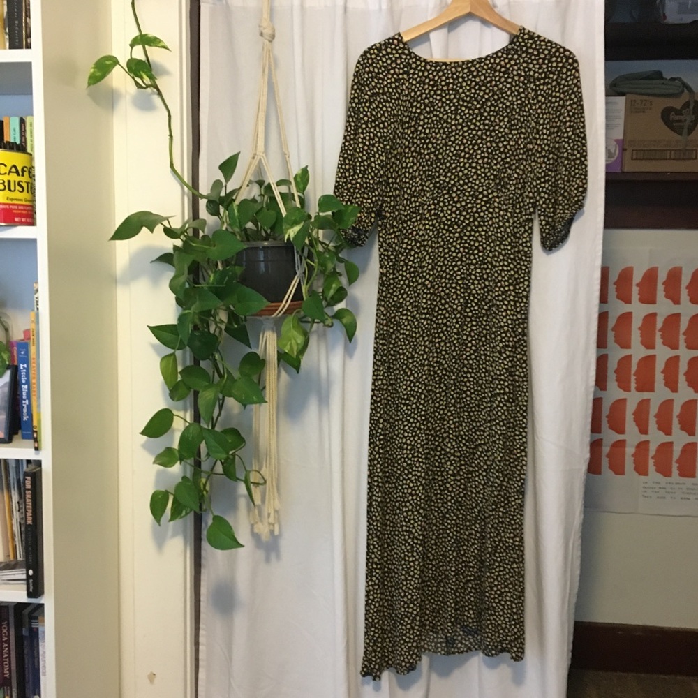 Zara midi floral dress